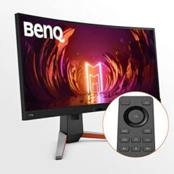 BenQ MOBIUZ EX3415R 34" 21:9 Ultra-Wide QHD 144Hz HDR IPS LED Curved Gaming Monitor With FreeSync, Built-In Speakers, Metallic Gray 10 BenQ MOBIUZ EX3415R 34" 21:9 Ultra-Wide QHD 144Hz HDR IPS LED Curved Gaming Monitor With FreeSync, Built-In Speakers, Metallic Gray -Electronics 9783b5ea 1919 43e7 b75b 096fbcff7a0b