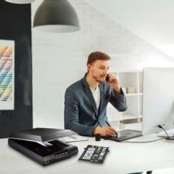 Epson® Epson - Perfection V600 Photo Scanner - Black -Electronics 985acac7 7d40 5891 af72 5faa31d6c729