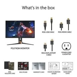 ASUS ROG Swift PG279QM 27" 16:9 QHD 240Hz HDR IPS LED Gaming Monitor With Built-In Speakers -Electronics 9b8ee2c3 2a43 4c49 9a8e f4661d4bba09
