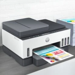 HP - Smart Tank 7301 Wireless All-In-One Supertank Inkjet Printer With Up To 2 Years Of Ink Included - White & Slate -Electronics a4704fcb fa8c 5fec ae27 5c6dd54e1006