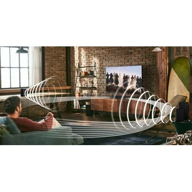 Samsung - 2.1-Channel Soundbar With Wireless Subwoofer And DOLBY AUDIO / DTS 2.0 - Black 16 Samsung - 2.1-Channel Soundbar With Wireless Subwoofer And DOLBY AUDIO / DTS 2.0 - Black - Image 14