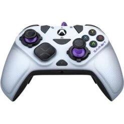 PDP - Victrix Gambit World's Fastest Licensed Xbox Controller, Elite Esports Design - Xbox One, Series X|S, Windows 10 - White & Purple -Electronics aca9376b 7a6f 55b1 8781 5ce5665eb31c