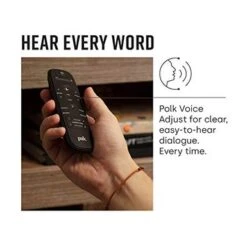 Polk Audio React Home Theater Sound Bar With Built-In Alexa, Black 21 Polk Audio React Home Theater Sound Bar With Built-In Alexa, Black -Electronics b1284326 63c2 4b57 8b19 32a435636dec