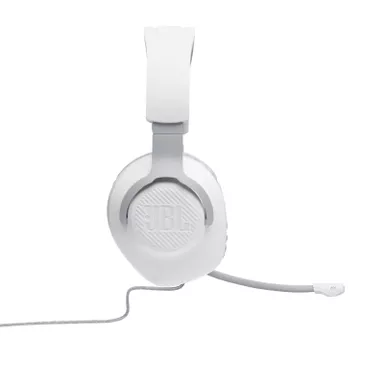 JBL Quantum 100 Wired Over-Ear Gaming Headset W/ Detachable Mic White 12 JBL Quantum 100 Wired Over-Ear Gaming Headset W/ Detachable Mic White - Image 10