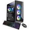IBUYPOWER SlateMR 2140 Gaming Desktop Computer, AMD Ryzen 5 5600 3.5GHz, 8GB RAM, 500GB SSD, NVIDIA GeForce GTX 1650 4GB, Windows 11 Home