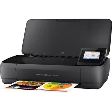 HP - OfficeJet 250 Mobile Wireless All-In-One Inkjet Printer - Black 5 HP - OfficeJet 250 Mobile Wireless All-In-One Inkjet Printer - Black - Image 3