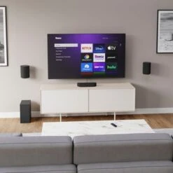 5.25" Wireless Bass Subwoofer For Roku Streambar, Roku Streambar Pro, And Roku TV With Roku Wireless Speakers - Black 14 5.25" Wireless Bass Subwoofer For Roku Streambar, Roku Streambar Pro, And Roku TV With Roku Wireless Speakers - Black -Electronics ba4e9aa7 da2b 5502 b3a2 7afa0ad2e388