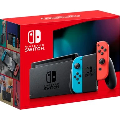 Nintendo - Switch With Neon Blue And Neon Red Joy‑Con 3 Nintendo - Switch With Neon Blue And Neon Red Joy‑Con
