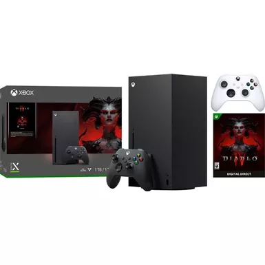 MICROSOFT Xbox Series X Console - Diablo IV Bundle & White Controller (Total Of 2 Controllers Included) 3 MICROSOFT Xbox Series X Console - Diablo IV Bundle & White Controller (Total Of 2 Controllers Included)