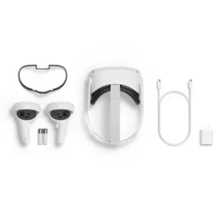 Kingston Meta Quest 2 Advanced All-in-One VR Headset 128GB, White -Electronics c5ed75e6 68b8 4ac8 ad02 396369f938cf