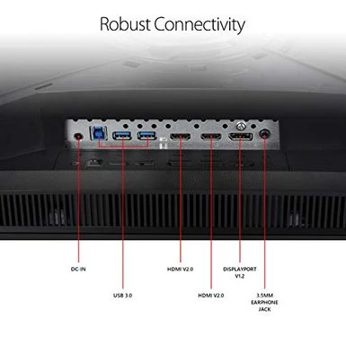 ASUS ROG Swift PG329Q 32" 16:9 QHD 175Hz HDR IPS LED Gaming Monitor 7 ASUS ROG Swift PG329Q 32" 16:9 QHD 175Hz HDR IPS LED Gaming Monitor - Image 5