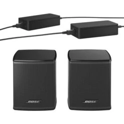 Bose - Surround Speakers 120-Watt Wireless Home Theater Speakers (Pair) - Black -Electronics cc906102 84d0 5688 b674 bafd3cee2243