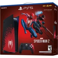 Sony - PlayStation 5 Console – Marvel’s Spider-Man 2 Limited Edition Bundle -Electronics cd0cb85b 6715 5510 af2f 8668db6ff3f0