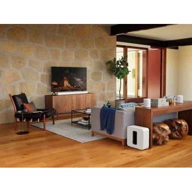 Sonos - Arc Soundbar With Dolby Atmos, Google Assistant And Amazon Alexa - White 8 Sonos - Arc Soundbar With Dolby Atmos, Google Assistant And Amazon Alexa - White - Image 6