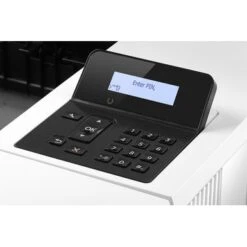 HP - LaserJet Pro M501dn Black-and-White Laser Printer - White -Electronics d59824d2 222a 5fb8 afe4 e2830a35f079