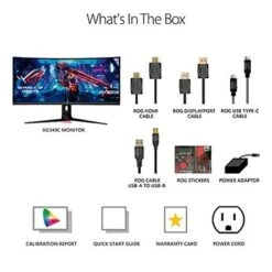 ASUS ROG Strix 34†Ultra-wide Gaming Monitor (XG349C) - UWQHD (3440 X 1440), 180Hz, 1ms, Extreme Low Motion Blur Sync, 135% SRGB, G-Sync Compatible, DisplayHDR 400, Eye Care, USB-C, DisplayPort, HDMI 17 ASUS ROG Strix 34†Ultra-wide Gaming Monitor (XG349C) - UWQHD (3440 X 1440), 180Hz, 1ms, Extreme Low Motion Blur Sync, 135% SRGB, G-Sync Compatible, DisplayHDR 400, Eye Care, USB-C, DisplayPort, HDMI -Electronics d5b1b5b6 9beb 4954 85f3 3875356e509f