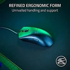 Razer DeathAdder V3 Wired Gaming Mouse: 59g Ultra Lightweight - Focus Pro 30K Optical Sensor - Fast Optical Switches Gen-3 - 8K Hz HyperPolling - 6 Programmable Buttons - Ergonomic - Speedflex Cable - Black -Electronics d9cf8f5c 1649 4893 bad2 4369e22fdf7b