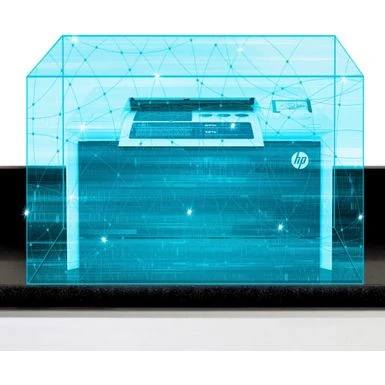 HP - LaserJet Pro 4201dn Color Laser Printer - White/Blue 10 HP - LaserJet Pro 4201dn Color Laser Printer - White/Blue - Image 8