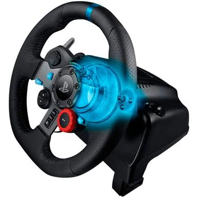 Logitech - G29 Driving Force Racing Wheel And Floor Pedals For PS5, PS4, PC, Mac - Black 9 Logitech - G29 Driving Force Racing Wheel And Floor Pedals For PS5, PS4, PC, Mac - Black - Image 7