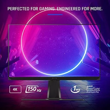 ViewSonic ELITE XG320U 32" 16:9 4K UHD 150Hz IPS LED Gaming Monitor, Built-In Speakers 4 ViewSonic ELITE XG320U 32" 16:9 4K UHD 150Hz IPS LED Gaming Monitor, Built-In Speakers - Image 2