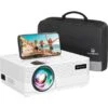 Vankyo - Leisure 470 Pro Native 1080P Projector, Full HD 5G Wireless Mini Projector - White -Electronics e765b3f8 76c5 575c 9ea3 8f3adcc311cf