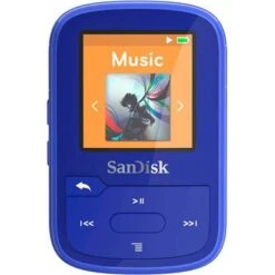 SanDisk - Clip Sport Plus 32GB MP3 Player - Blue -Electronics e80ea3f7 246c 5b60 822a 09a4dcc8847f