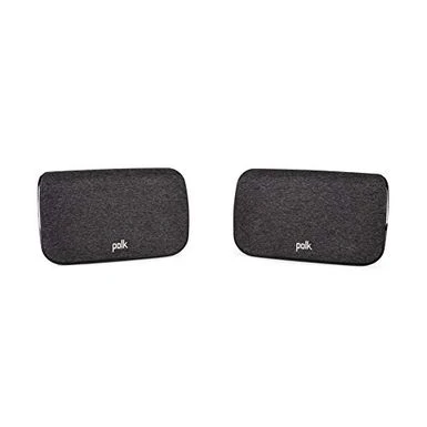Polk Audio SR2 Wireless Surround Sound Speakers For Select Polk Sound Bars, Pair, Black 3 Polk Audio SR2 Wireless Surround Sound Speakers For Select Polk Sound Bars, Pair, Black