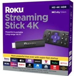 Roku Streaming Stick 4K | Streaming Device With Voice Remote And Long-Range Wi-Fi - Black 13 Roku Streaming Stick 4K | Streaming Device With Voice Remote And Long-Range Wi-Fi - Black -Electronics f3d6420b cac2 59d0 8743 abf07687885f
