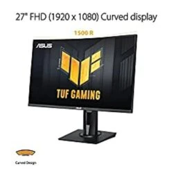 ASUS 27 1080P TUF Gaming Curved HDR Monitor (VG27VQM) - Full HD, 240Hz, 1ms, Extreme Low Motion Blur, Adaptive-Sync, Freesync Premium, Speakers, Eye Care, HDMI, DisplayPort, USB, Height Adjustable 12 ASUS 27 1080P TUF Gaming Curved HDR Monitor (VG27VQM) - Full HD, 240Hz, 1ms, Extreme Low Motion Blur, Adaptive-Sync, Freesync Premium, Speakers, Eye Care, HDMI, DisplayPort, USB, Height Adjustable -Electronics f6d8e742 1a99 4b96 87f8 5b9c8488b81c