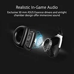 ASUS ROG Delta S Wireless Gaming Headset (AI Beamforming Mic, 7.1 Surround Sound, 50mm Drivers, Lightweight, Low-Latency, 2.4GHz, Bluetooth, USB-C, For PC, Mac, PS4, PS5, Switch, Mobile Device)-Black -Electronics f8f9400a bab7 4b06 afb4 30d88b06f46e