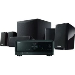 Yamaha - YHT-5960 Premium All-in-One Home Theater System With 8K HDMI And Wi-Fi - Black