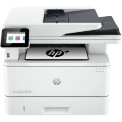 HP - LaserJet Pro MFP 4101fdwe Wireless All-In-One Black-and-White Laser Printer With 3 Mo. Of Instant Ink Included With HP+ - White