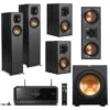 Klipsch Reference R-610F 5.1 Home Theater System, Black With Yamaha RX-V4A Receiver 2 Klipsch Reference R-610F 5.1 Home Theater System, Black With Yamaha RX-V4A Receiver -Electronics fea1600e 1880 42ad 90ec 7a74217320be